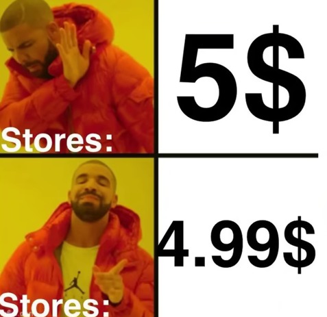 "We have to make it look less expensive" - meme