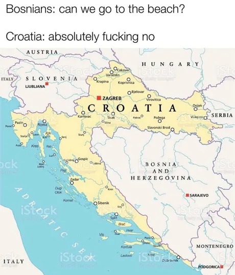 Bosnia is fcked - meme