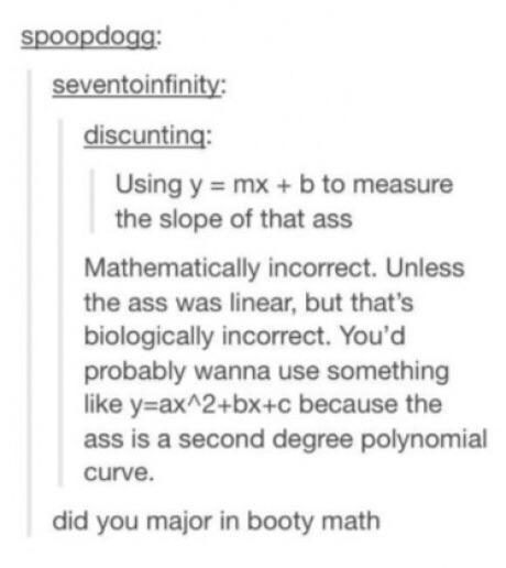 Booty math - meme