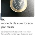 1 euro a 5 euros