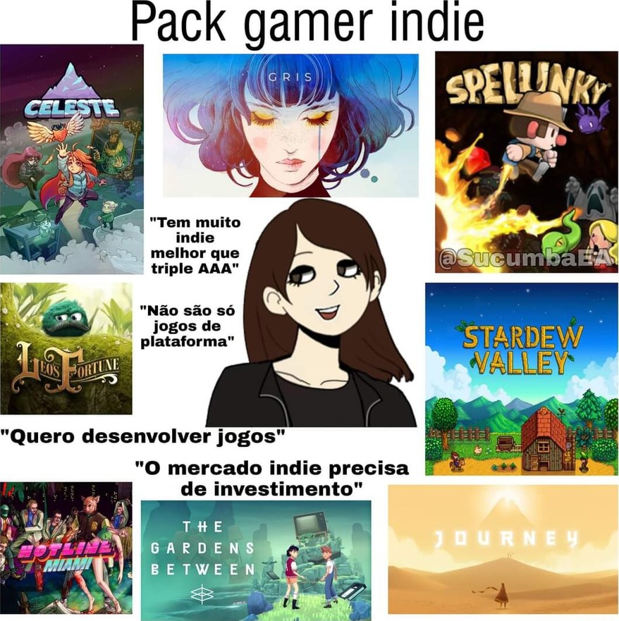 Hotline Miami e Journey são obras primas - meme