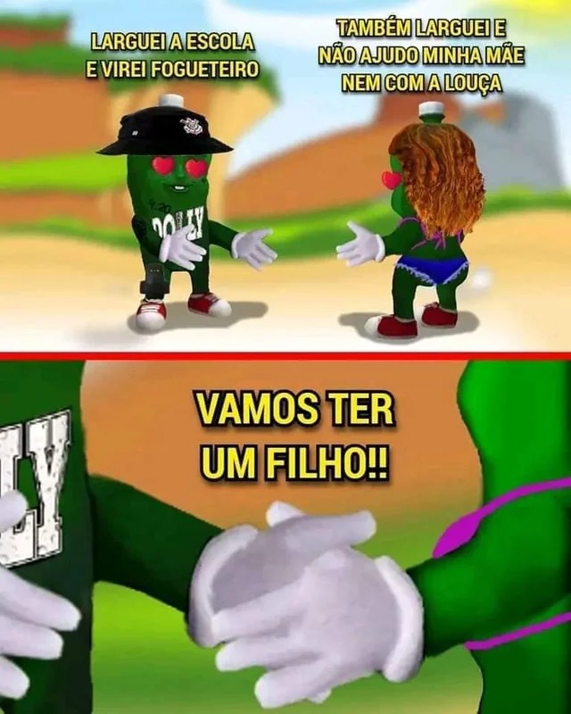 é assim que começa uma familia no bostil bananil chipanzil - meme