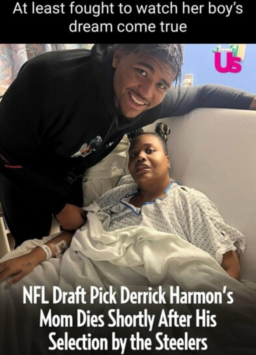 Steelers rookie gets drafted, mom passes away right after... heavy - meme