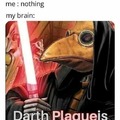 Did you ever hear the tragedy if Darth plagueis the wise