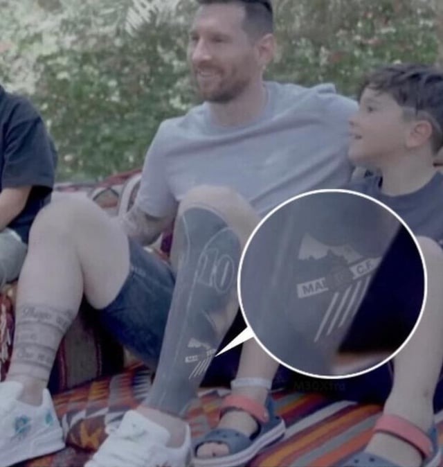 Messi es del Málaga - meme
