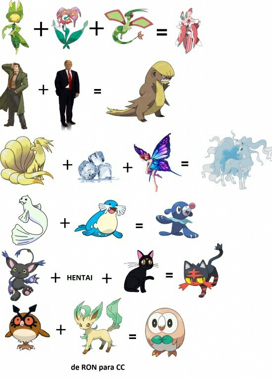 Lógica de pokemon - meme