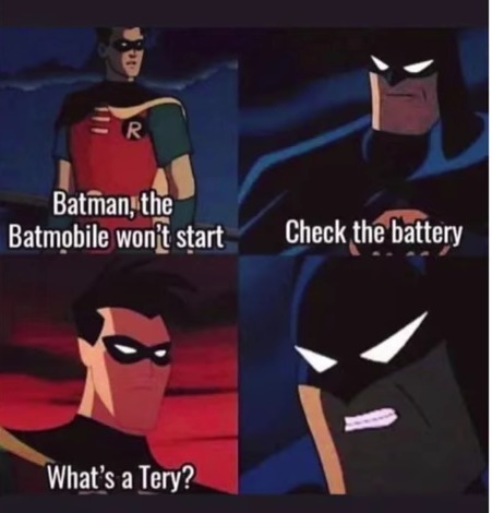 Bat-Tery - meme