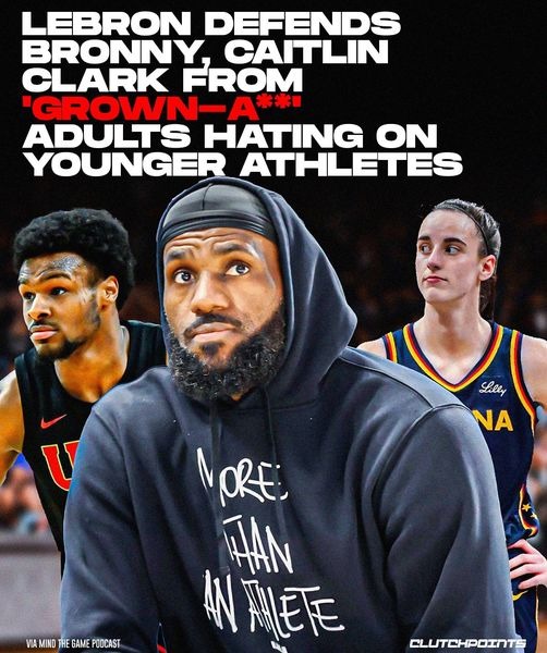 Lebron James about Caitlin Clark - meme