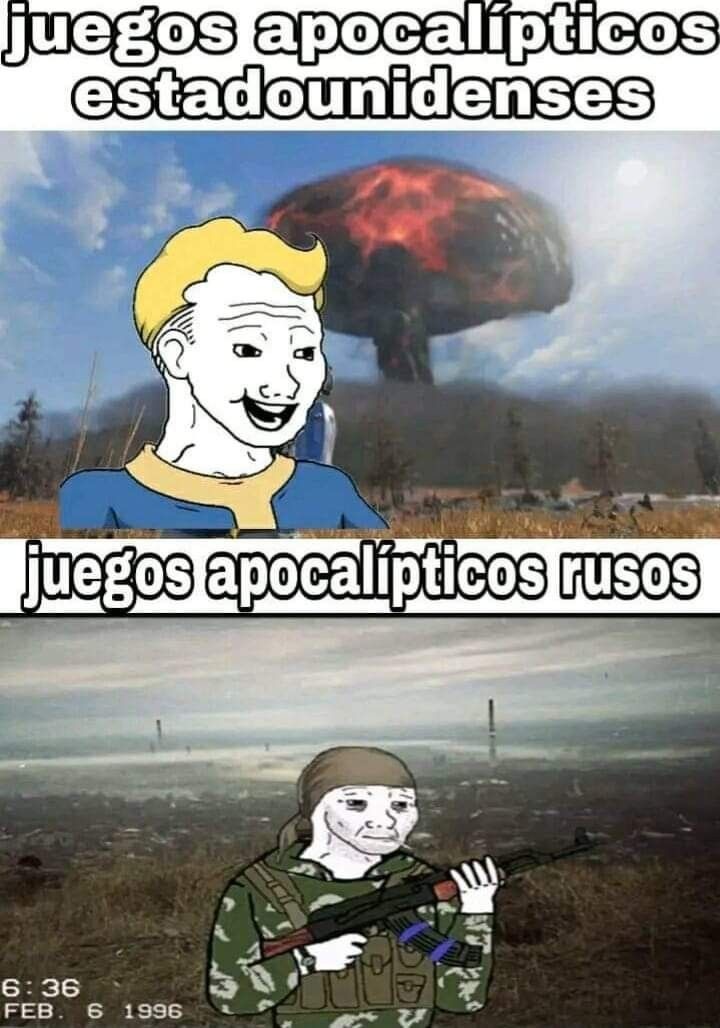 Ambientación post soviética - meme
