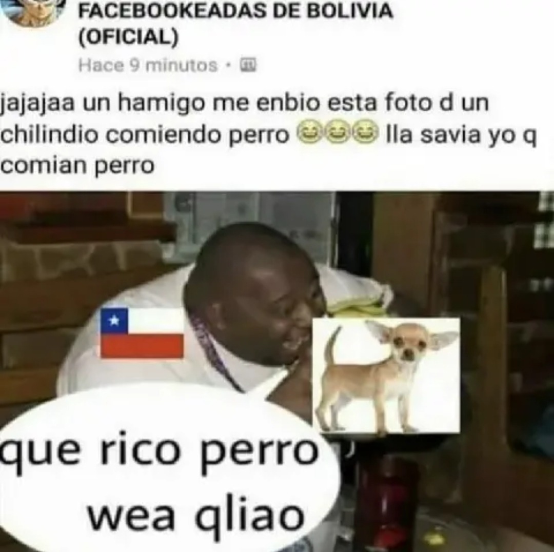 Peruanos come palomas - meme