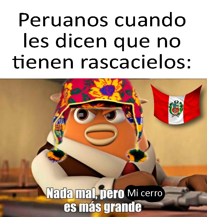 No ofender a nadie, soy de Perú - meme
