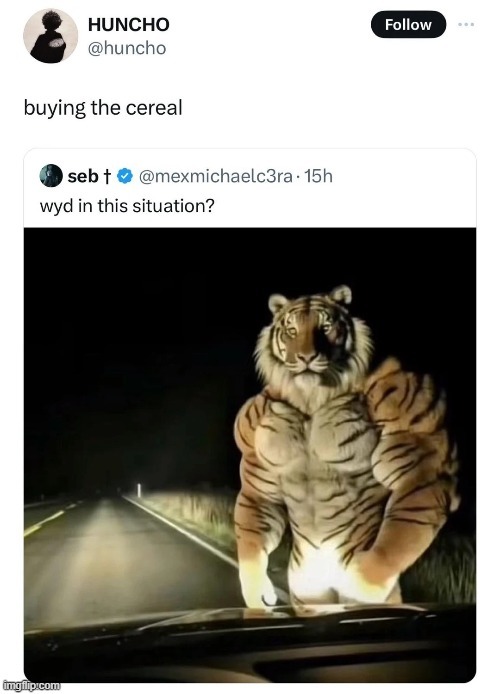 Buy the cereal - meme