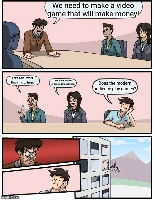 Go woke, go broke - meme