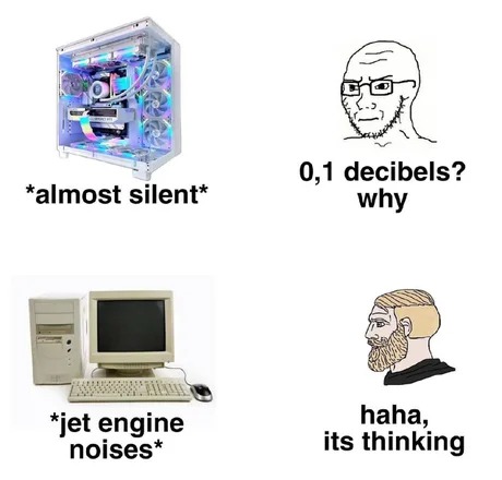 thank you for everything old computer - meme
