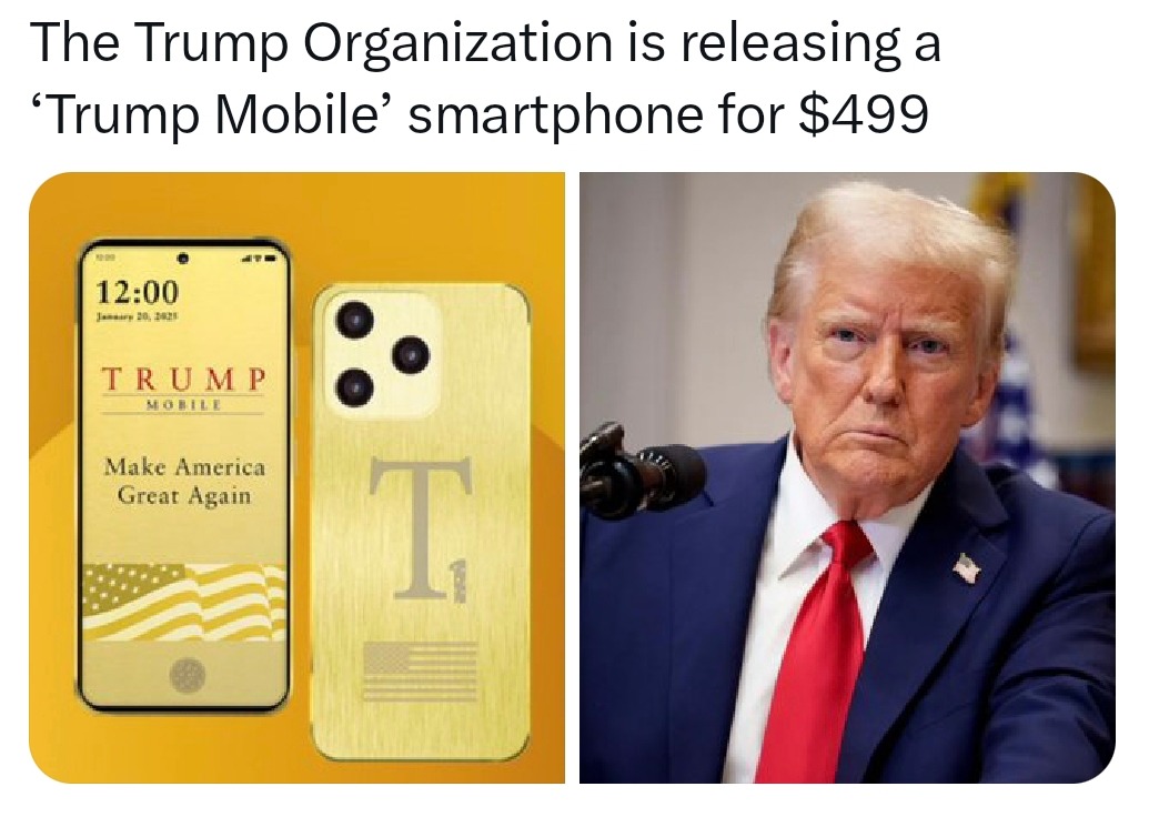 Trump's new $499 smartphone is actually real - meme