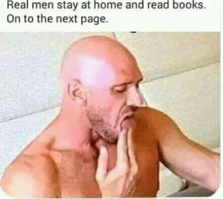 reading is good - meme