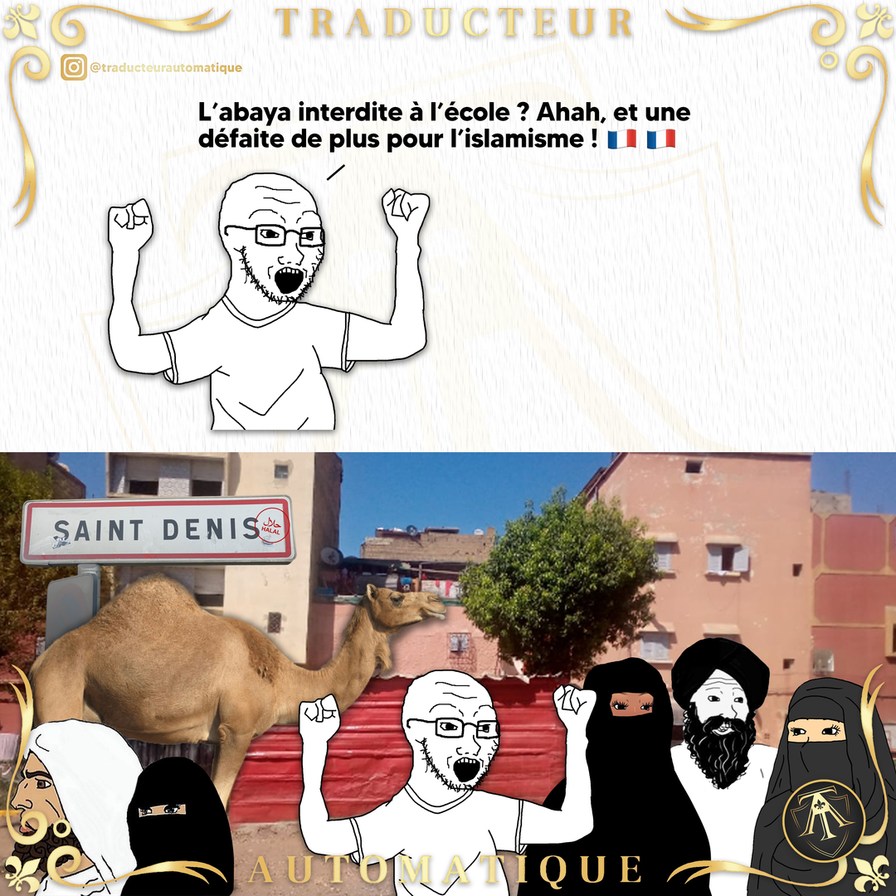 Soyboy FTW in Saint-Denis - meme