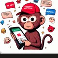 A ia chamou todos do app de macaco
