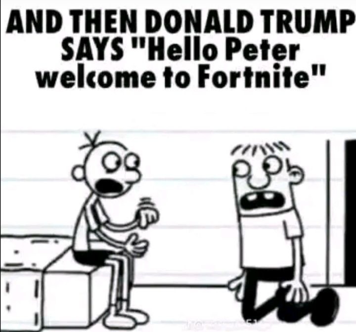 welcome to fortnite - meme