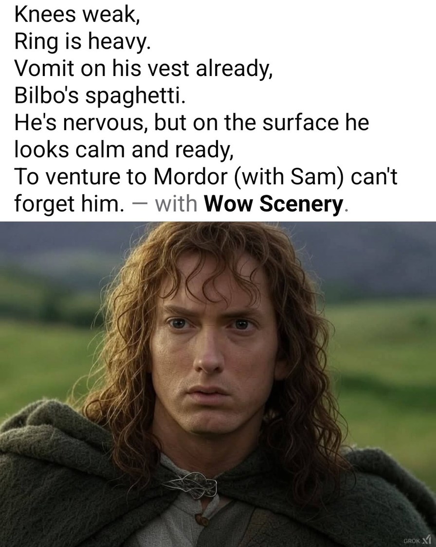 One lyric to rule them all - meme