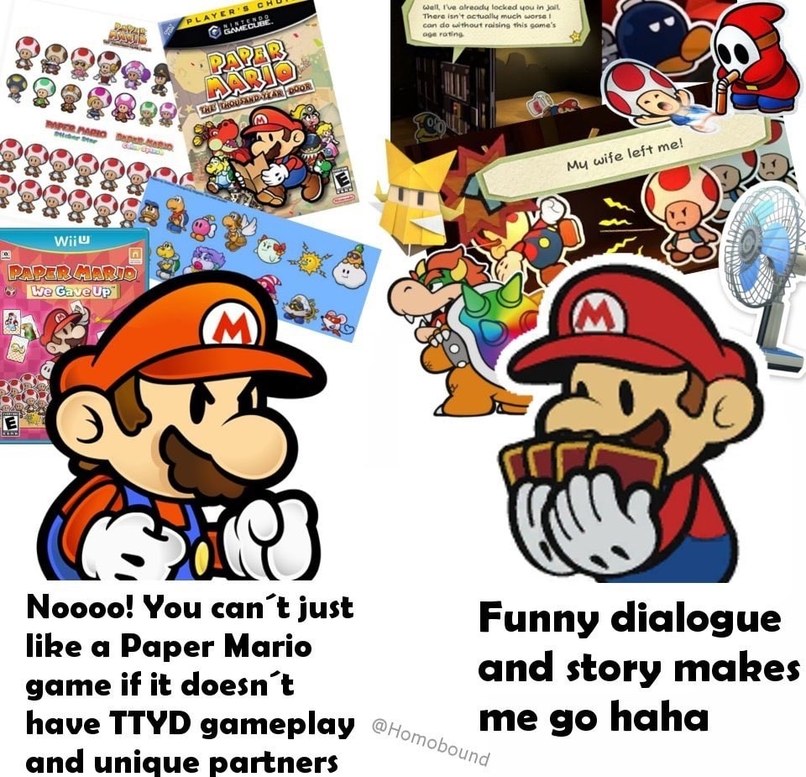 paper Mario - meme