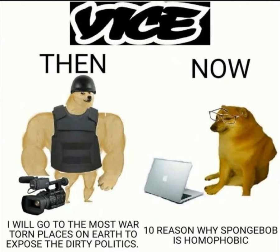 vice is trash - meme