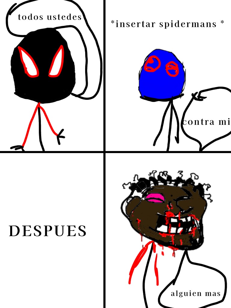 Lo que enverdad pasó en spiderman accros spider verse re - meme