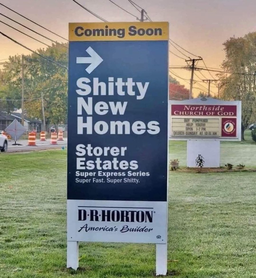 Would you buy these homes? - meme