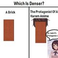 Which is denser