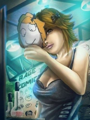 She's cute, nice boobs - meme
