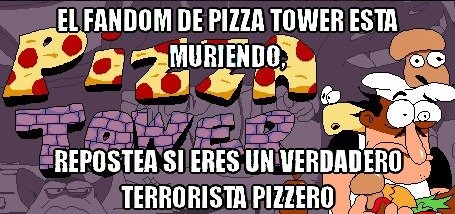 El fandom de pizza tower esta muriendo - meme