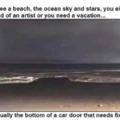 Yo, I saw the ocean at first ngl
