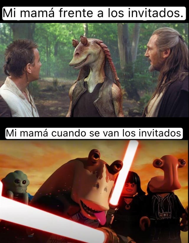 Las dos caras de una madre - meme