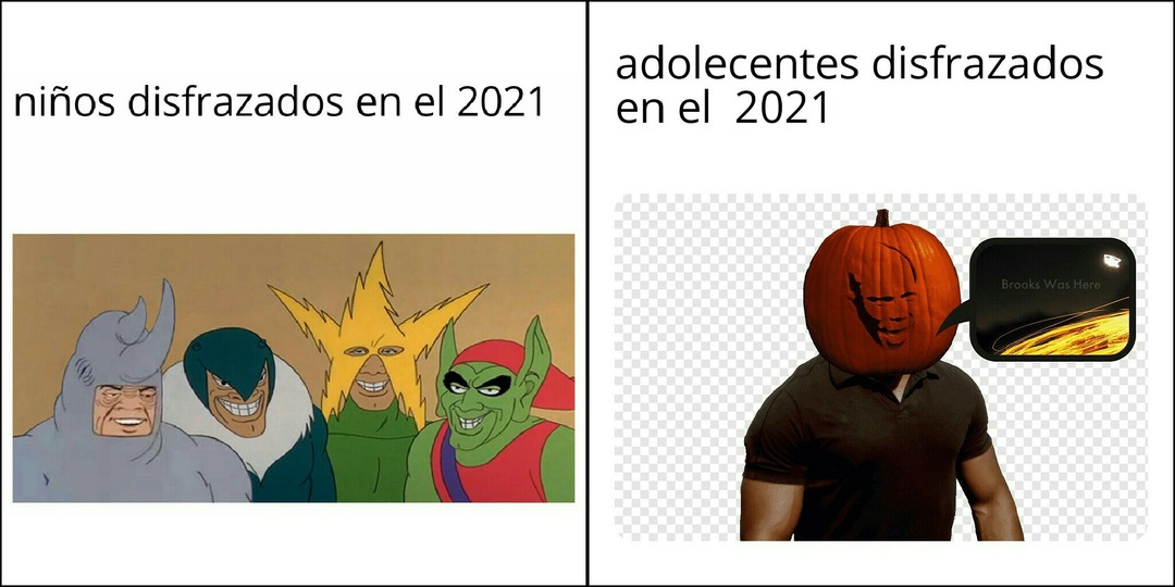 loa disfraces del 2021 - meme