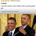 author reviews himself