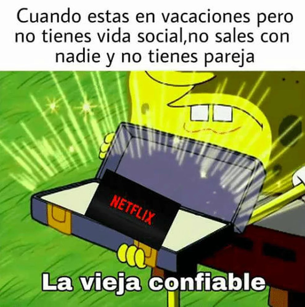 La triste realidad de las vacaciones - meme