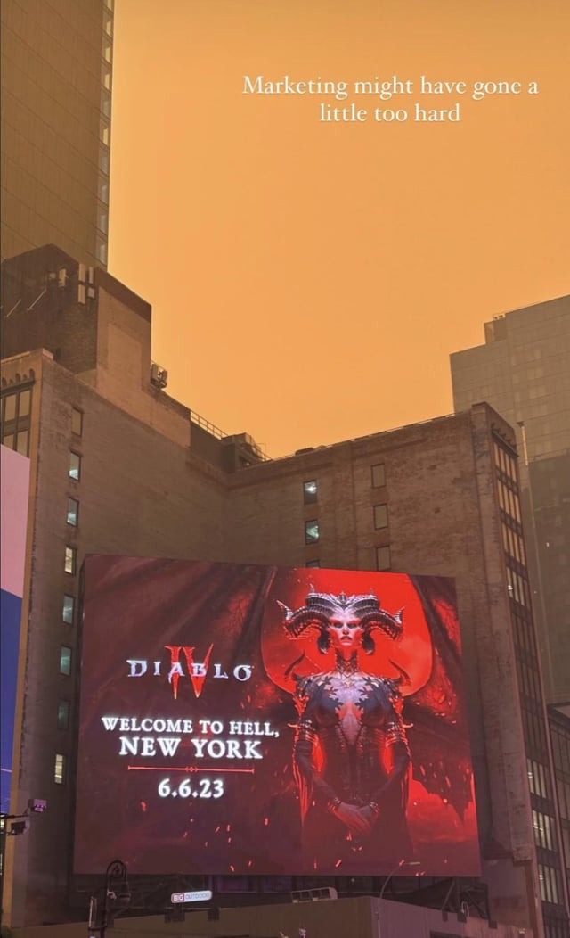 Diablo 4 has gone too far with the marketing campaign - meme