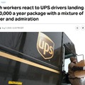 UPS drivers killing it