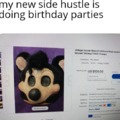 that will a weird birthday party