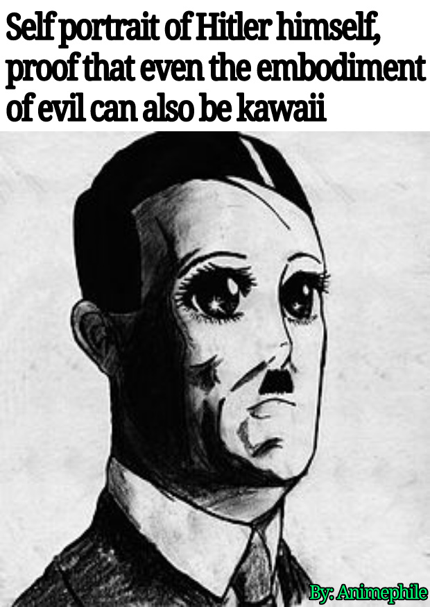 Evil is kawaii - meme