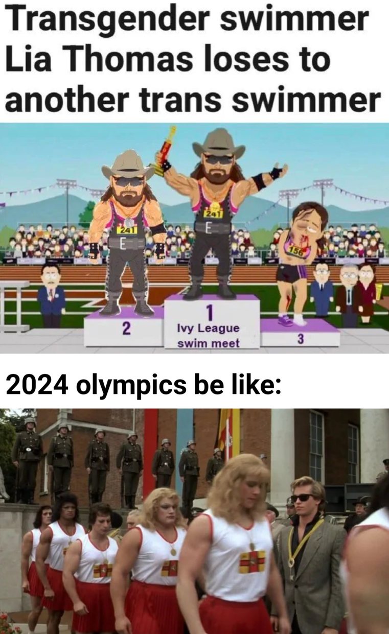 Olympics be like - meme
