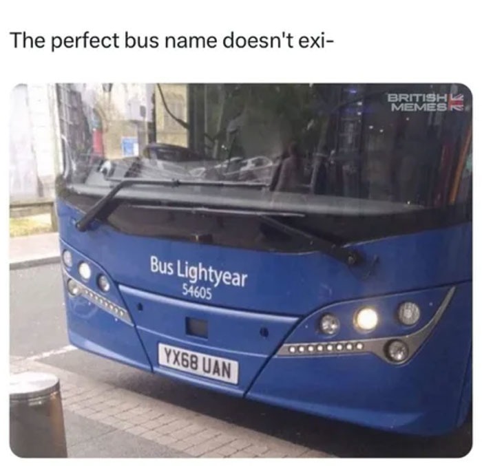 El único bus que quiero tomar - meme