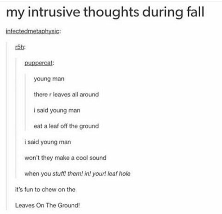 Intrusive Thoughts - meme