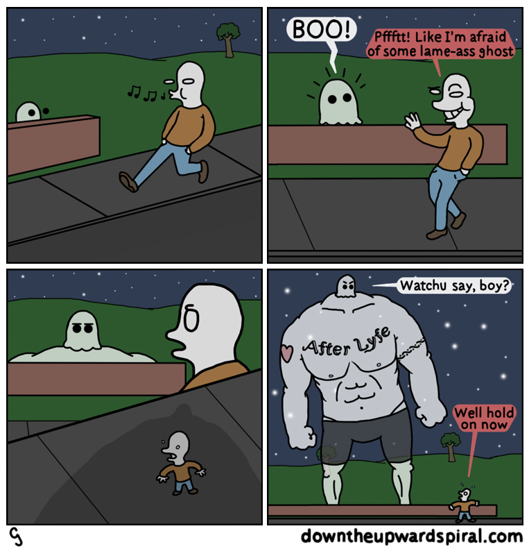 He's buff - meme