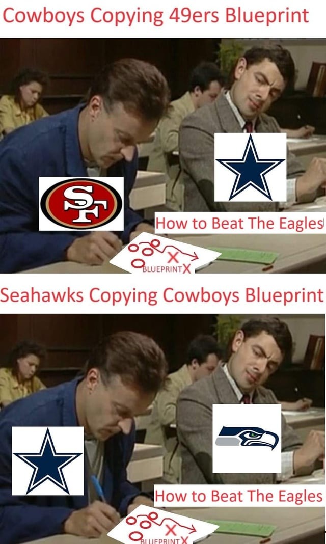 Eagles Cowboys game recap meme