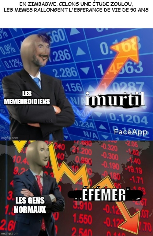si je suis immortel, pourquoi perdre mon temps avec des races inférieur ? - meme