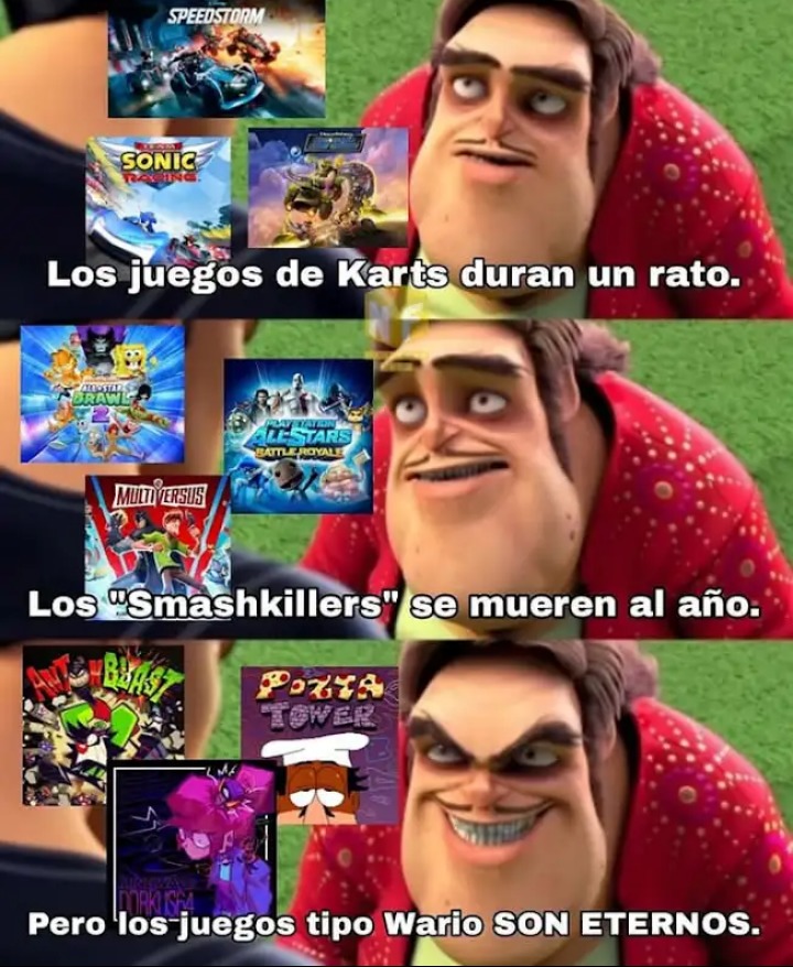 Waluigi amarillo - meme