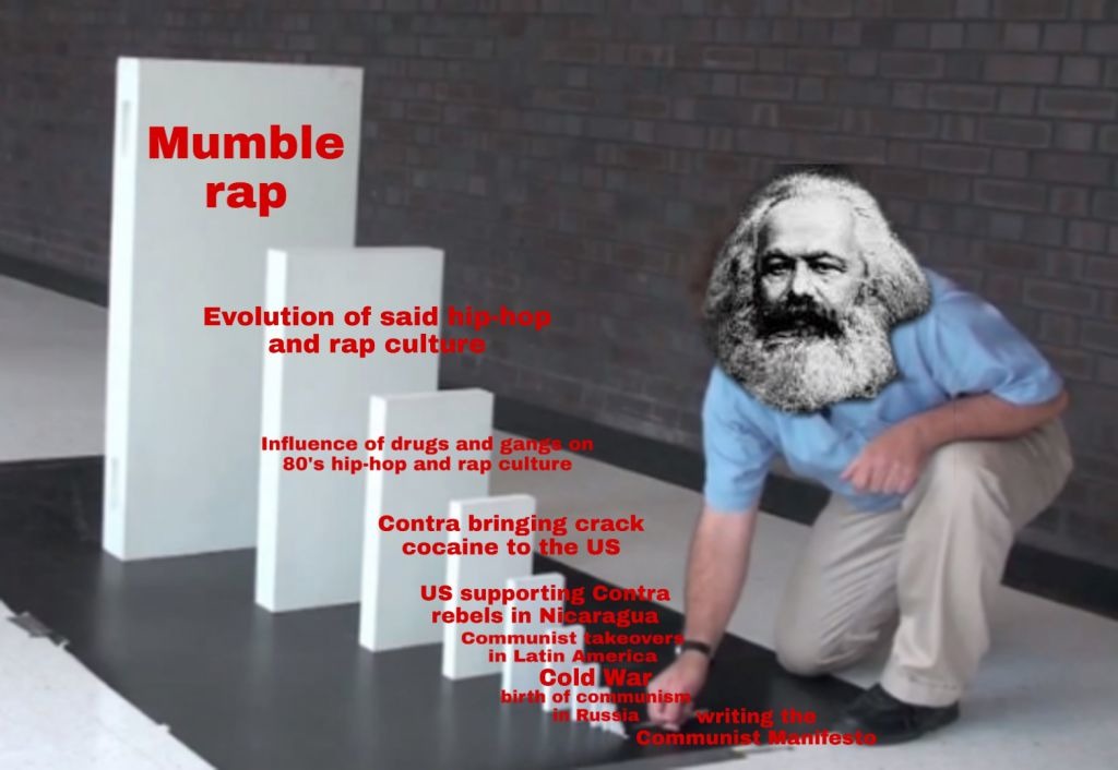 The Commie Domino - meme