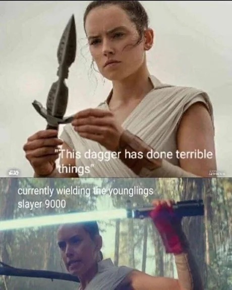 New Star Wars logic - meme