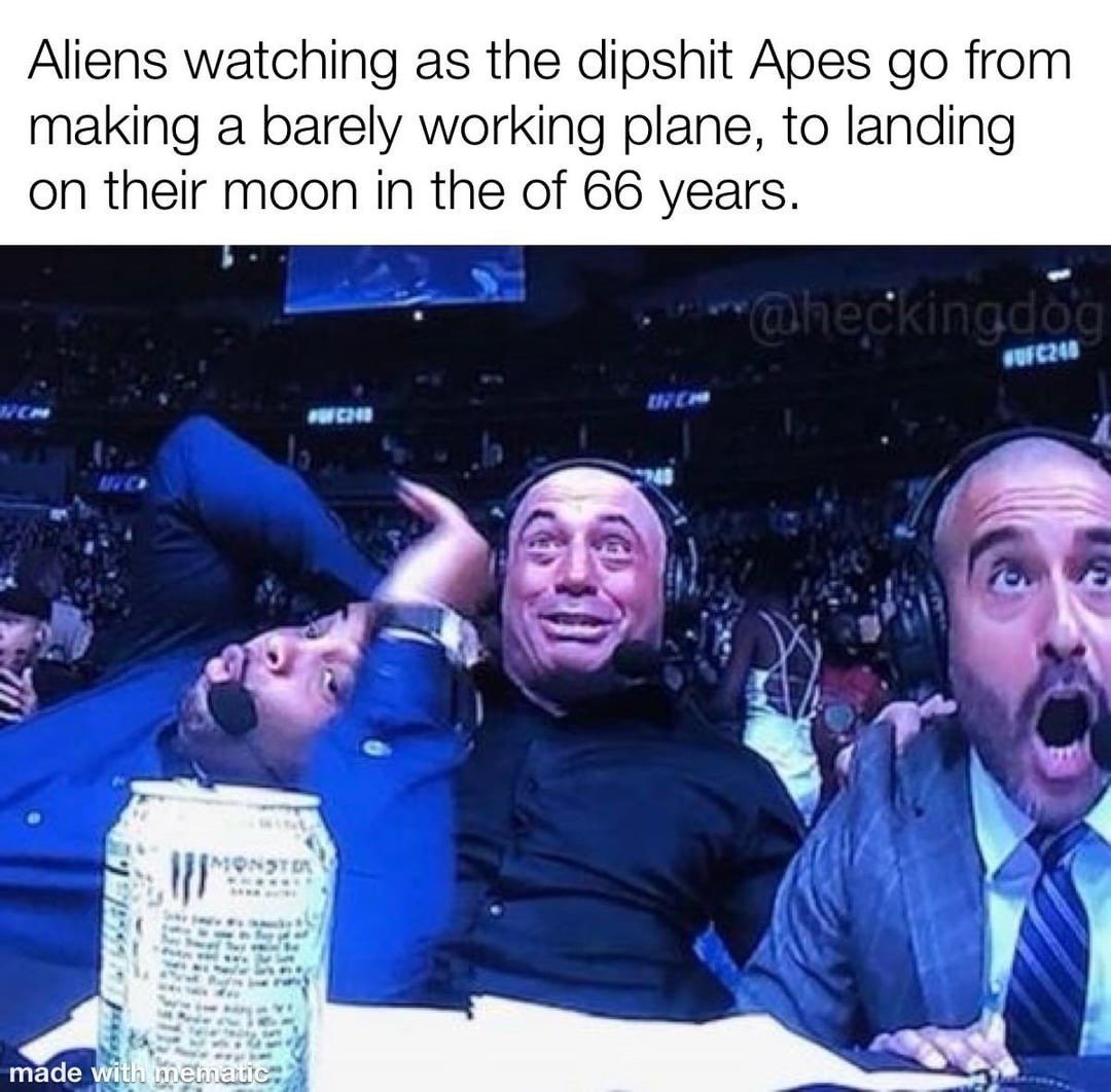 Aliens watching us - meme